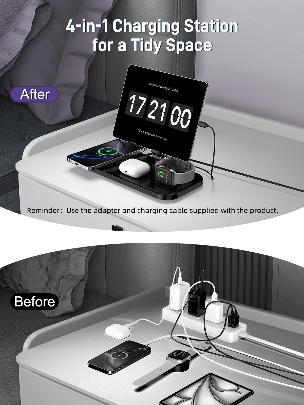 4-in-1 Samsung Multi-function Wireless Charging Station