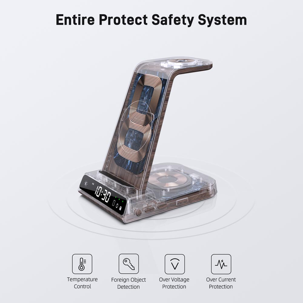 Elecdov C01S 3 In 1 Magnetic Charging Entire Protect Safety System