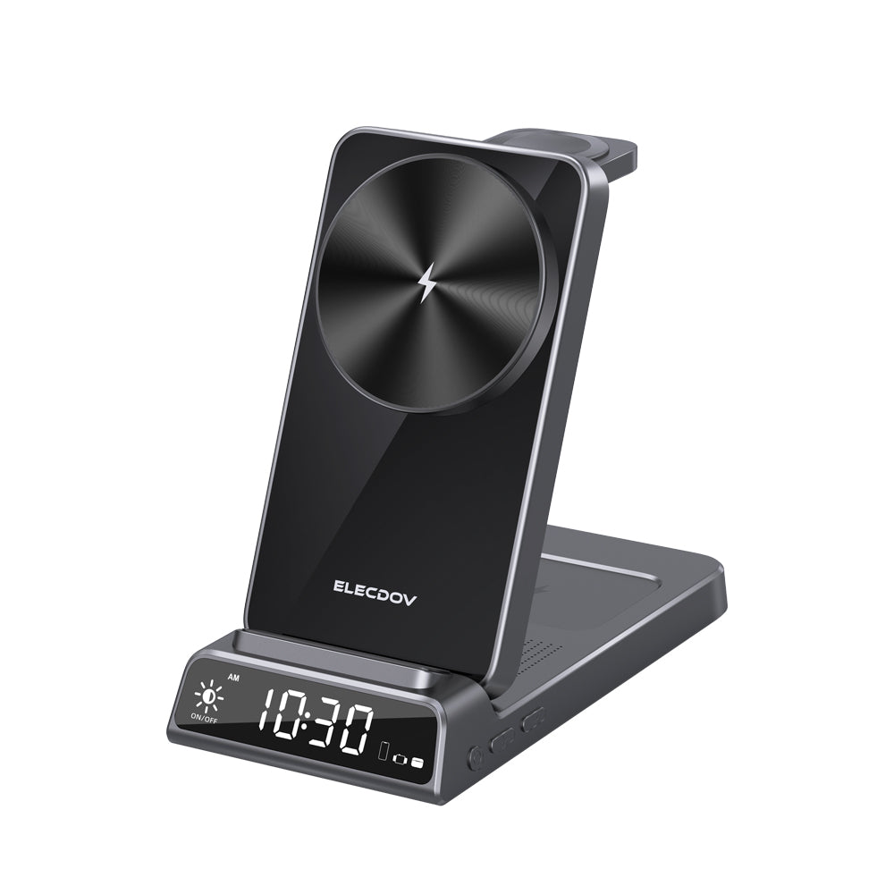 Elecdov CE19A 3 In 1 Magnetic Charging Station for iPhone