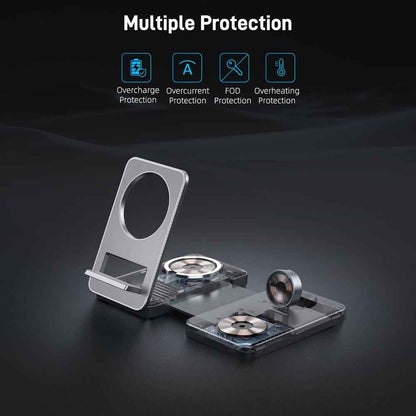 Elecdov CE41A 4 In 1 Magnetic Charging Station for Apple