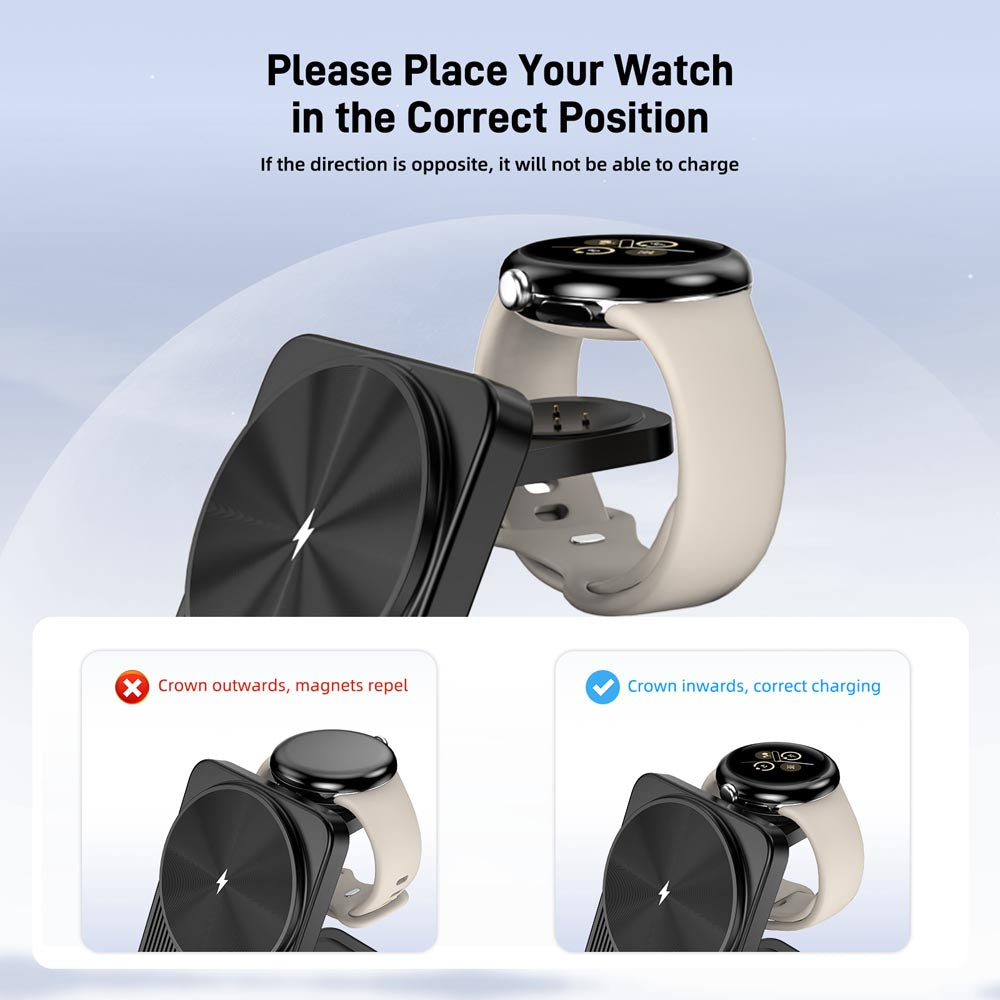 Elecdov CE06G 3 In 1 Magnetic Charging Easy to use