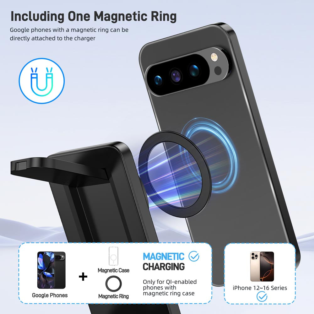 Elecdov CE06G 3 In 1 Magnetic Charging Magnetic closure