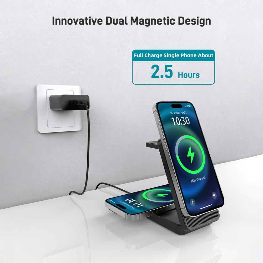 Elecdov CE10A 3 In 1 Charging Innovative Dual Magnetic Design