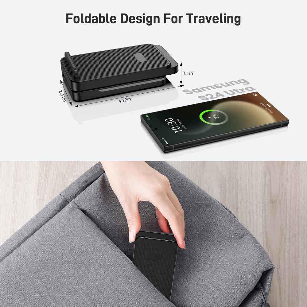 Elecdov CE16S 3 In 1 Magnetic Charging Fold in 1Second Ready to Travel
