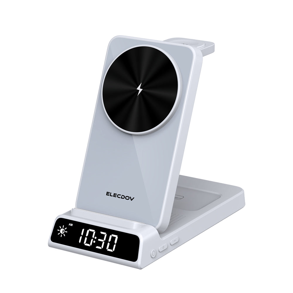 Elecdov CE19A 3 In 1 Magnetic Charging Station for iPhone