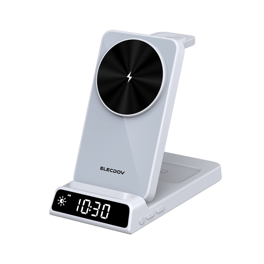 Elecdov CE19S-CF 3 In 1 Magnetic Charging – White