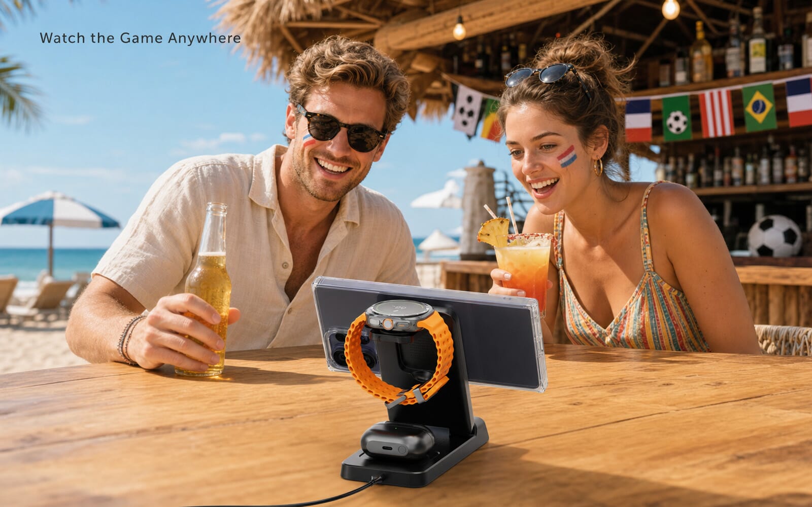 Elecdov CE19S three-in-one wireless charging station