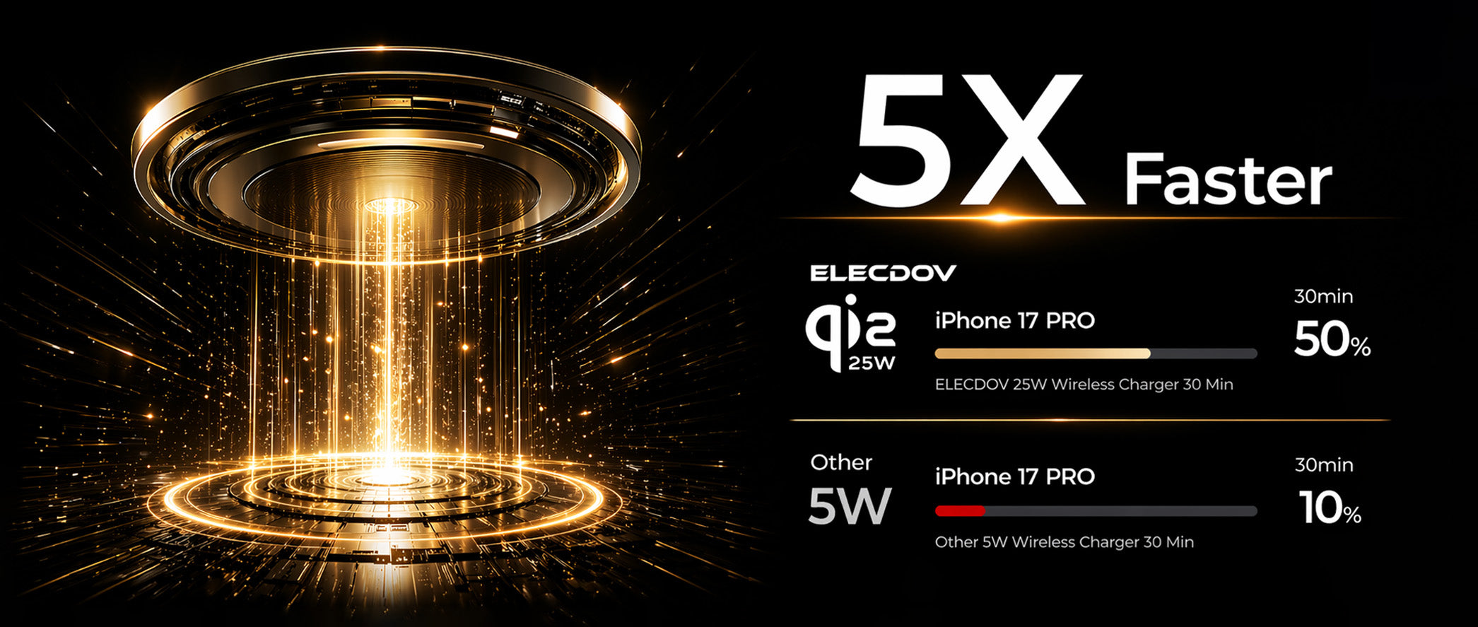 Qi2 25W wireless charger