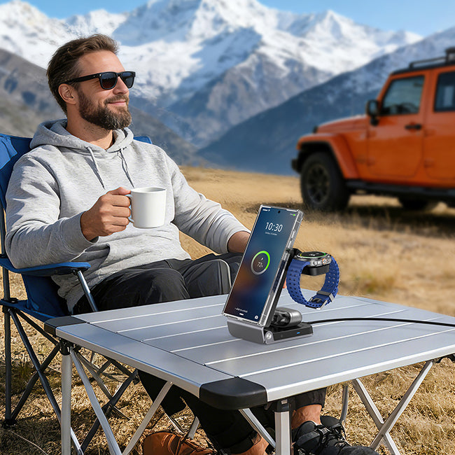 Outdoor adventure portable charging