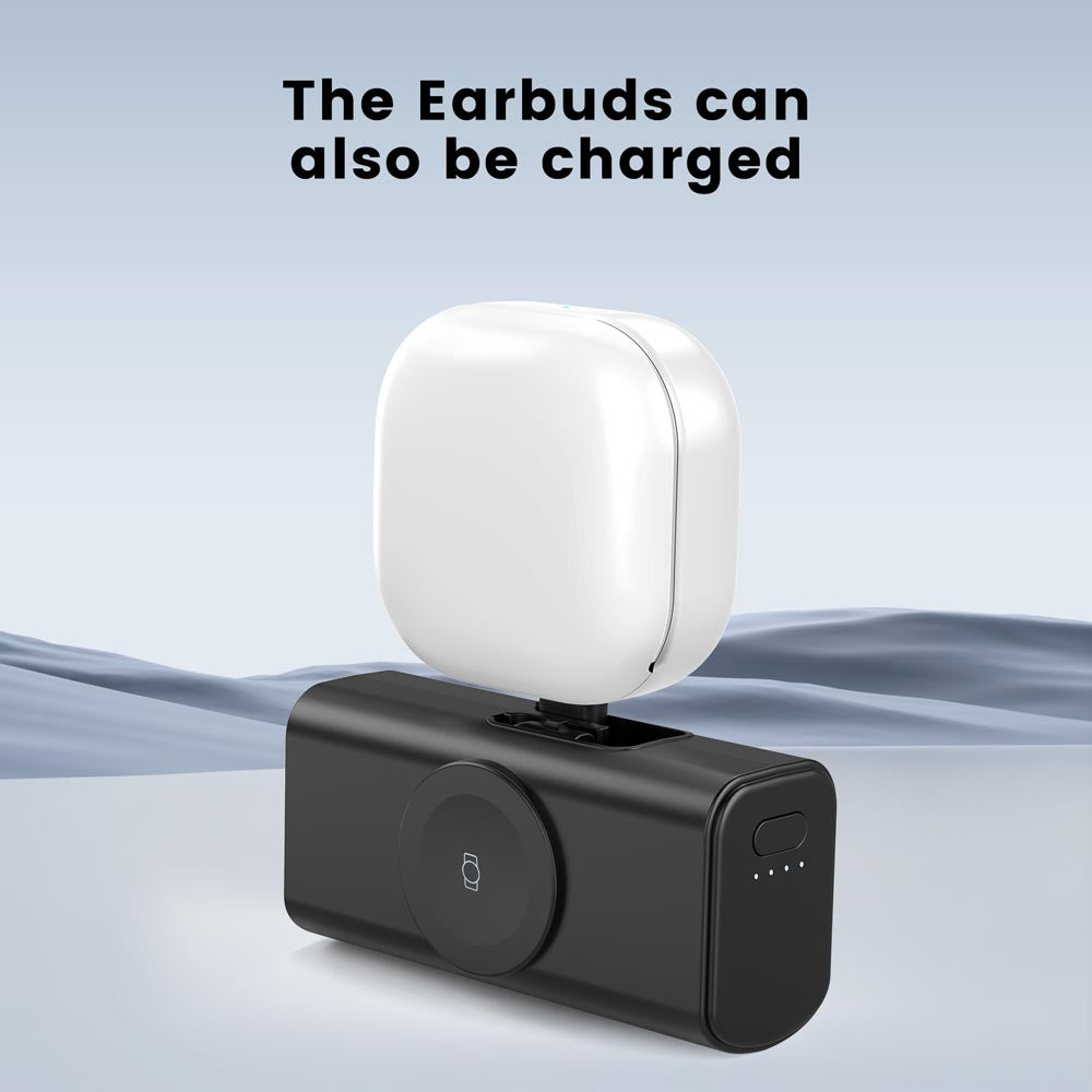 Elecdov P6 2 In 1 Magnetic Charging The Earbuds canalso be charged