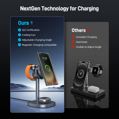 Elecdov W98S 3 In 1 Magnetic Charging Smarter Upgrade Smoother Charging