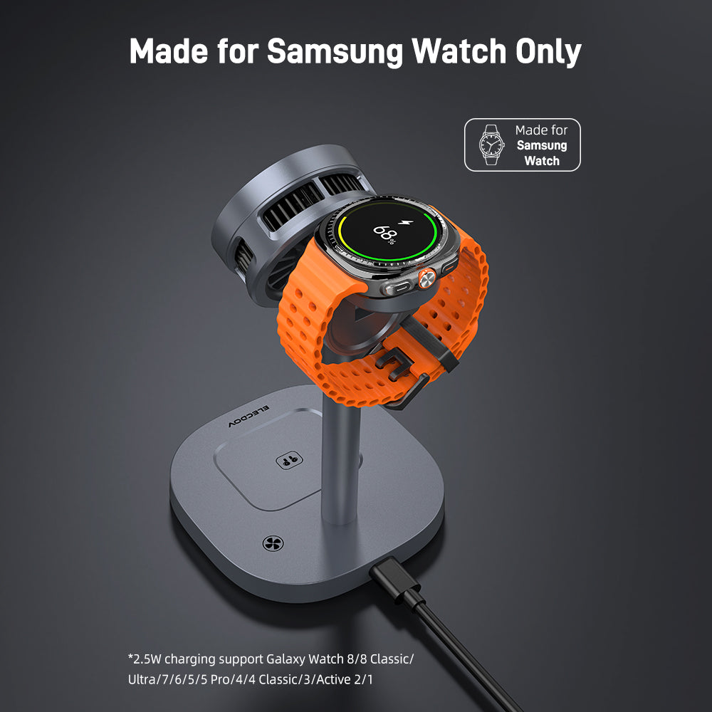 Elecdov W98S 3 In 1 Magnetic Charging Made for Samsung Watch