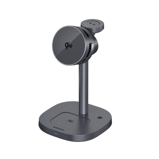 Elecdov W98S 3 In 1 Magnetic Charging Station for Samsung, Qi2 CertifiedCharger