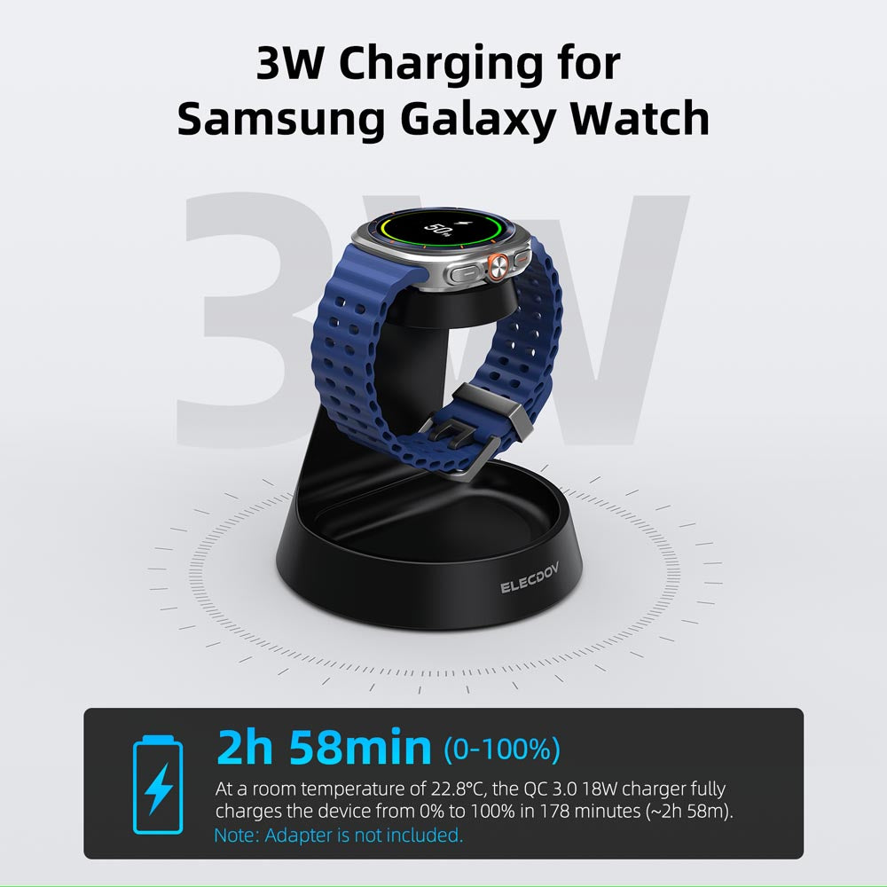 Elecdov WCO1S Magnetic Charging charging forSamsung Galaxy Watch