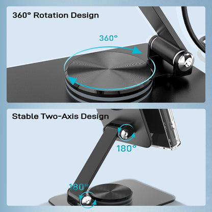 Elecdov Z5 Samsung Magnetic Charging Station 360°Rotation Design
