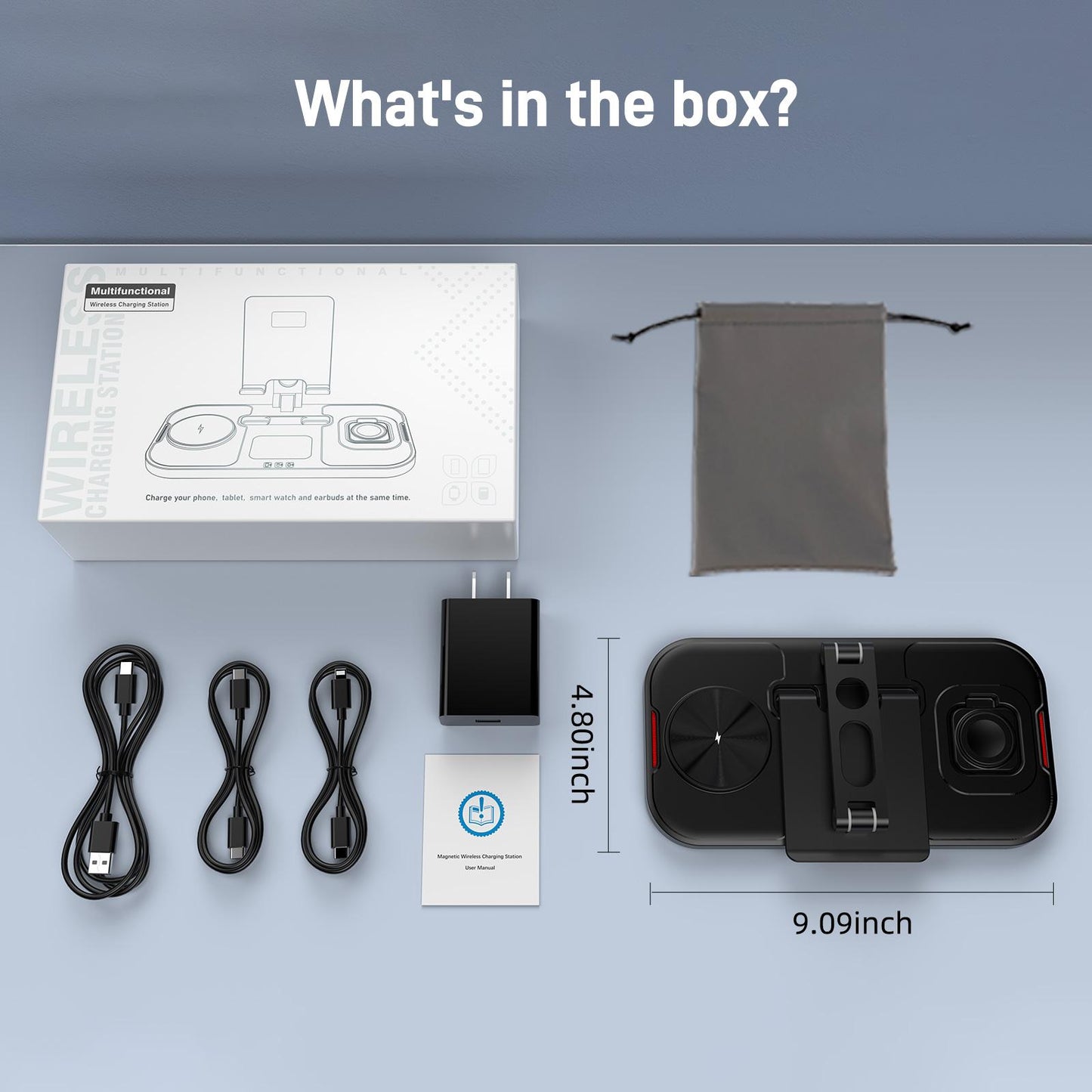 4-in-1 Samsung Multi-function Wireless Charging Station